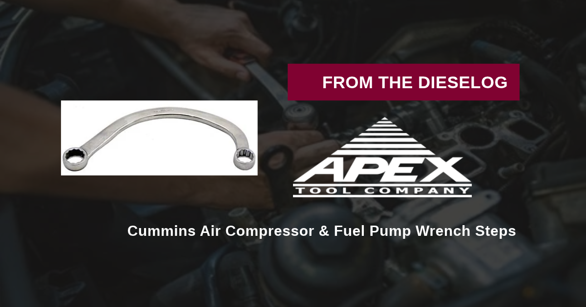 Cummins Air Compressor & Fuel Pump Wrench Steps